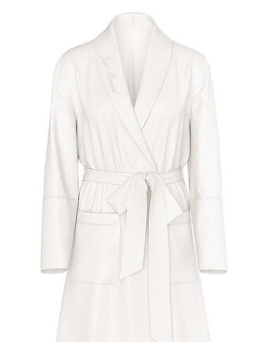 Victoria's Secret Bridal Luxe Satin Long Robe - M/L